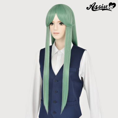 Long Wig with 1 Round Skin Top　Mentha Gelato NGLT-177