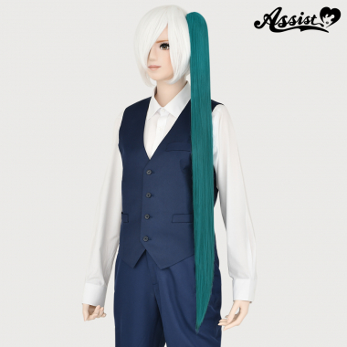 100cm Clip-in Wig　Cyber Green NMD-83