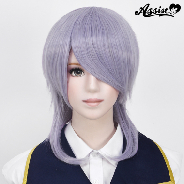 Air Wolf Hair Purple Silver NPS-144