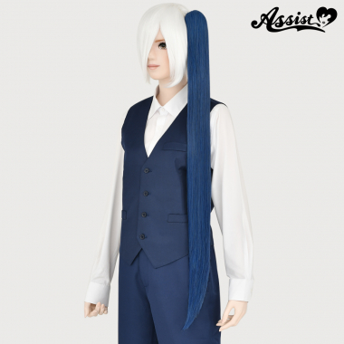 100cm Clip-in Wig Mixed Blue NMB-114