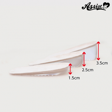 Transparent insoles 2.5cm