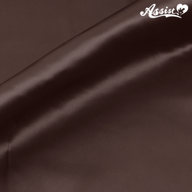 Matte Satin 150cm Wide X 50cm Brown　No.13