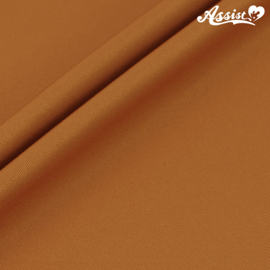 Polyester Gabardine 150cm Wide X 50cm Brown　No.16