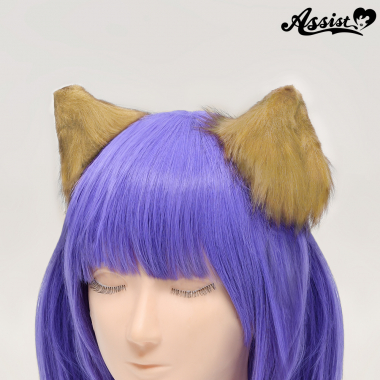 Animal Ears With Wire　Binaural Set　Light Brown
