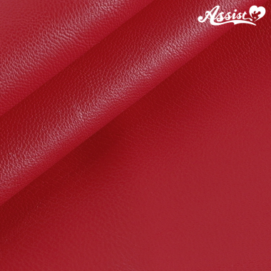 Stretch Synthetic Leather Fabric 135cm Wide X 50cm Pink/Red No.27