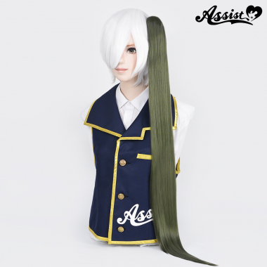 100cm Clip-in Wig　Spinitch Green NSPG-158