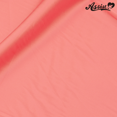 Assist Satin Fabric 125cm Wide X 50cm Pink/red No.37
