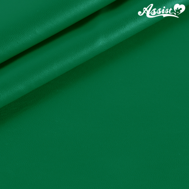 Stretch Synthetic Leather Fabric 135cm Wide X 50cm Green No.40
