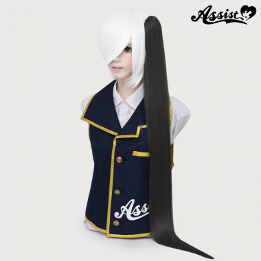 100cm Clip-in Wig　Charcoal Gray NCGRY-161