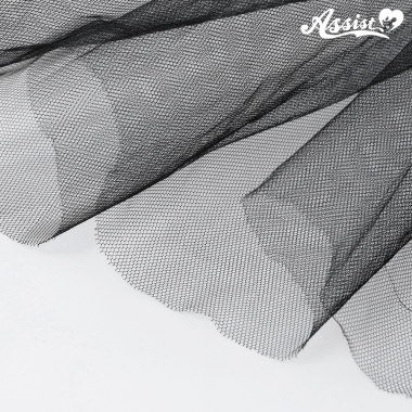 Hard Tulle 130cm Wide X 100cm black