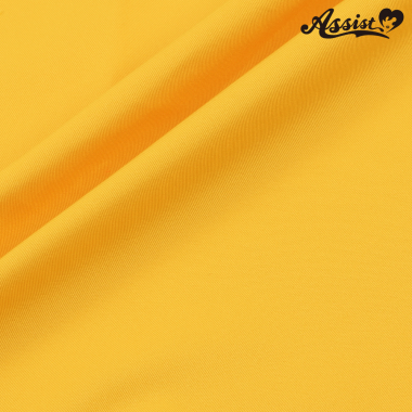 Polyester Gabardine 150cm Wide X 50cm Yellow/Orange　No.27