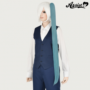 100cm Clip-in Wig Shadow Blue NSW-190