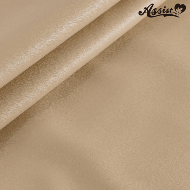 Stretch Synthetic Leather Fabric 135cm Wide X 50cm Brown No.12