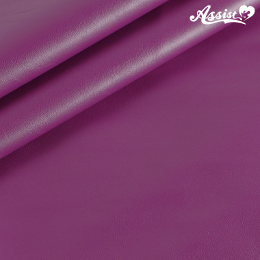 Stretch Synthetic Leather Fabric 135cm Wide X 50cm Purple No.33
