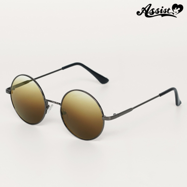 Colored Sunglasses Gradient Brown