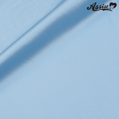 Assist Satin Fabric 125cm Wide X 50cm Blue No.51