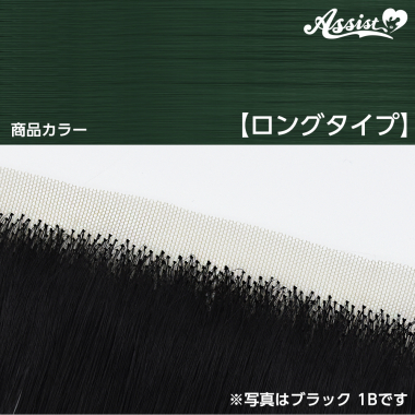 Lace Front Piece Long　Viridian NME-22