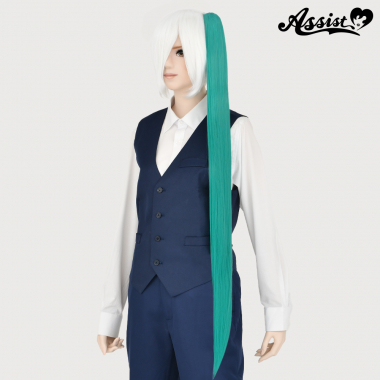 100cm Clip-in Wig　Turquoise NHM-25