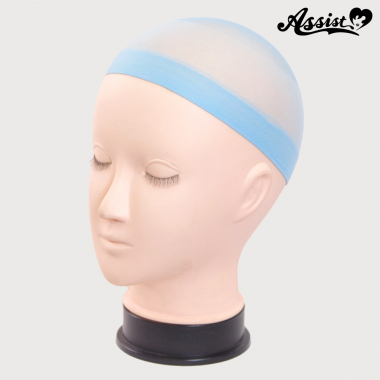 Wig net (swimming cap type) Light Blue
