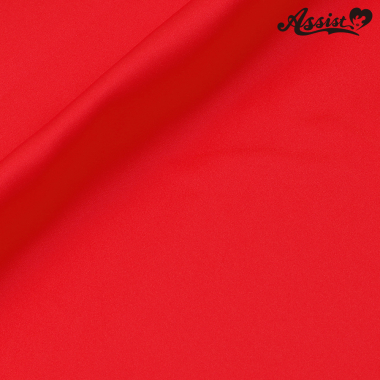 Assist Satin Fabric 125cm Wide X 50cm Pink/red No.41