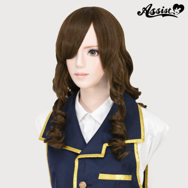 Long And Curly　Brown 8