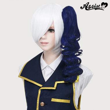 40 cm Clip-in Curly Wig Navy NAZ-55