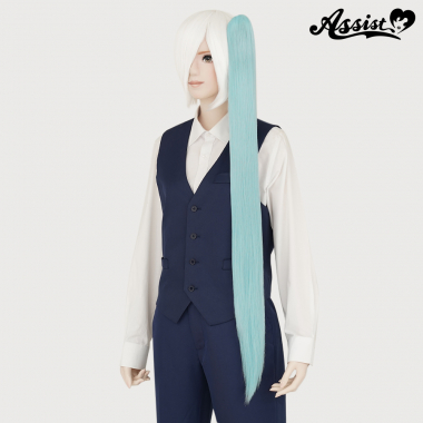 100cm Clip-in Wig　Aisle Tone Blue