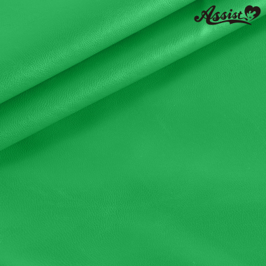 Stretch Synthetic Leather Fabric 135cm Wide X 50cm Green No.39