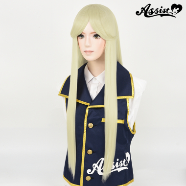Long Wig with 1 Round Skin Top Honey Milk NMP-49
