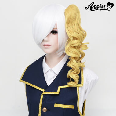40 cm Clip-in Curly Wig Yellowshaan NUG-61