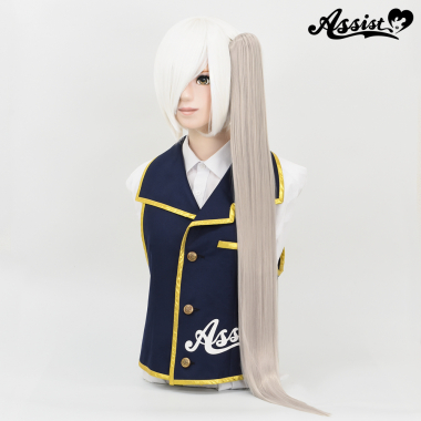 100cm Clip-in Wig　Ash Gray NAG-150