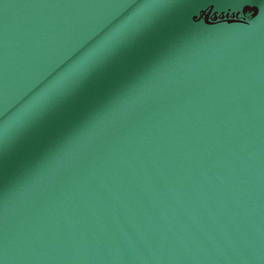Assist Satin Fabric 125cm Wide X 50cm Green No.66