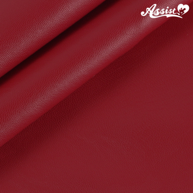 Stretch Synthetic Leather Fabric 135cm Wide X 50cm Pink/Red No.30