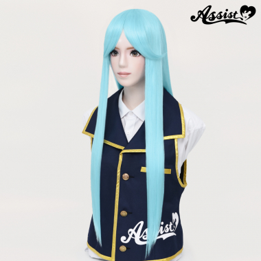Long Wig with 1 Round Skin Top Soda Ribbon NSRI-165