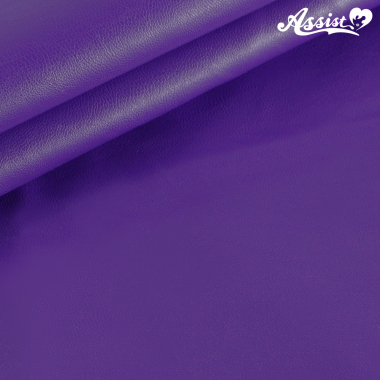 Stretch Synthetic Leather Fabric 135cm Wide X 50cm Purple No.32