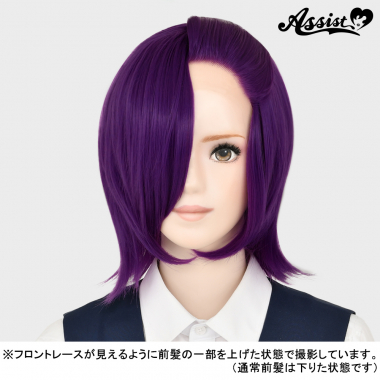 Front Lace Short Rev.　Purple NMSK-116