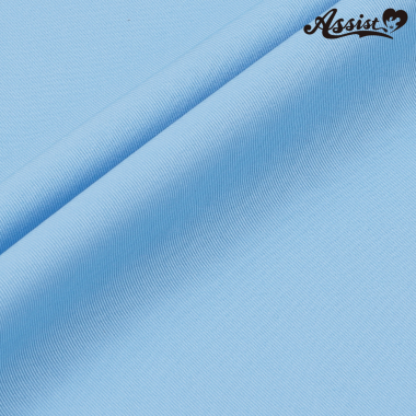 Polyester Gabardine 150cm Wide X 50cm Blue　No.56