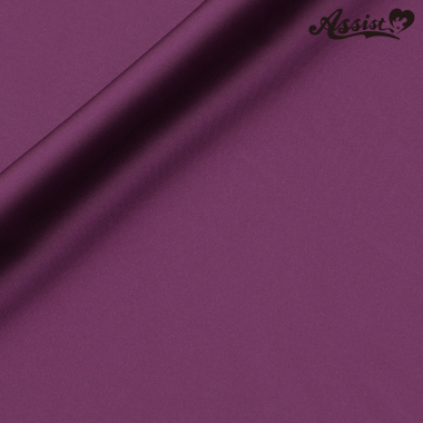 Assist Satin Fabric 125cm Wide X 50cm Purple No.47