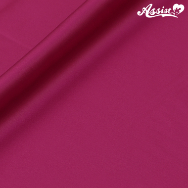 Assist Satin Fabric 125cm Wide X 50cm Pink/red No.39