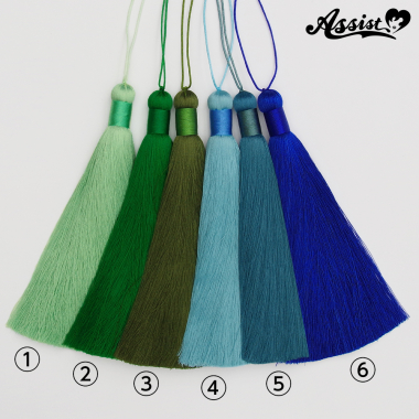 Tassel 15cm 1 Piece Color Group③　Classic blue