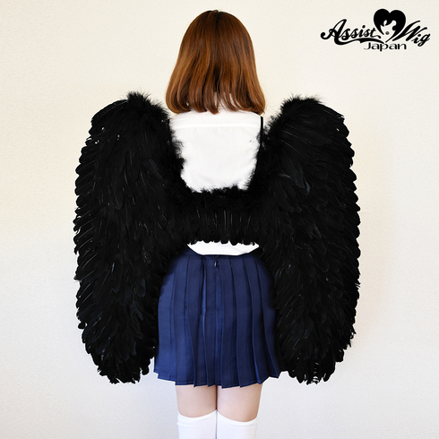 Angel wing black
