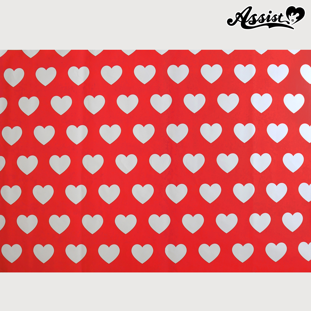 ★ Limited time sale ★ Background cloth 116 Heart pattern