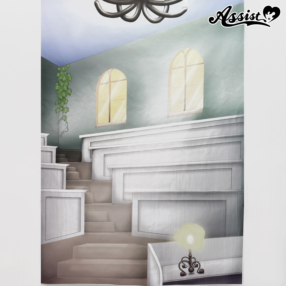 ★ Limited time sale ★ Background cloth classroom (illustration style)