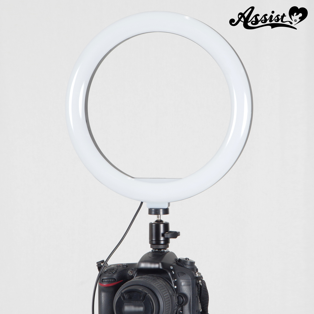LED ring light for single-lens reflex camera