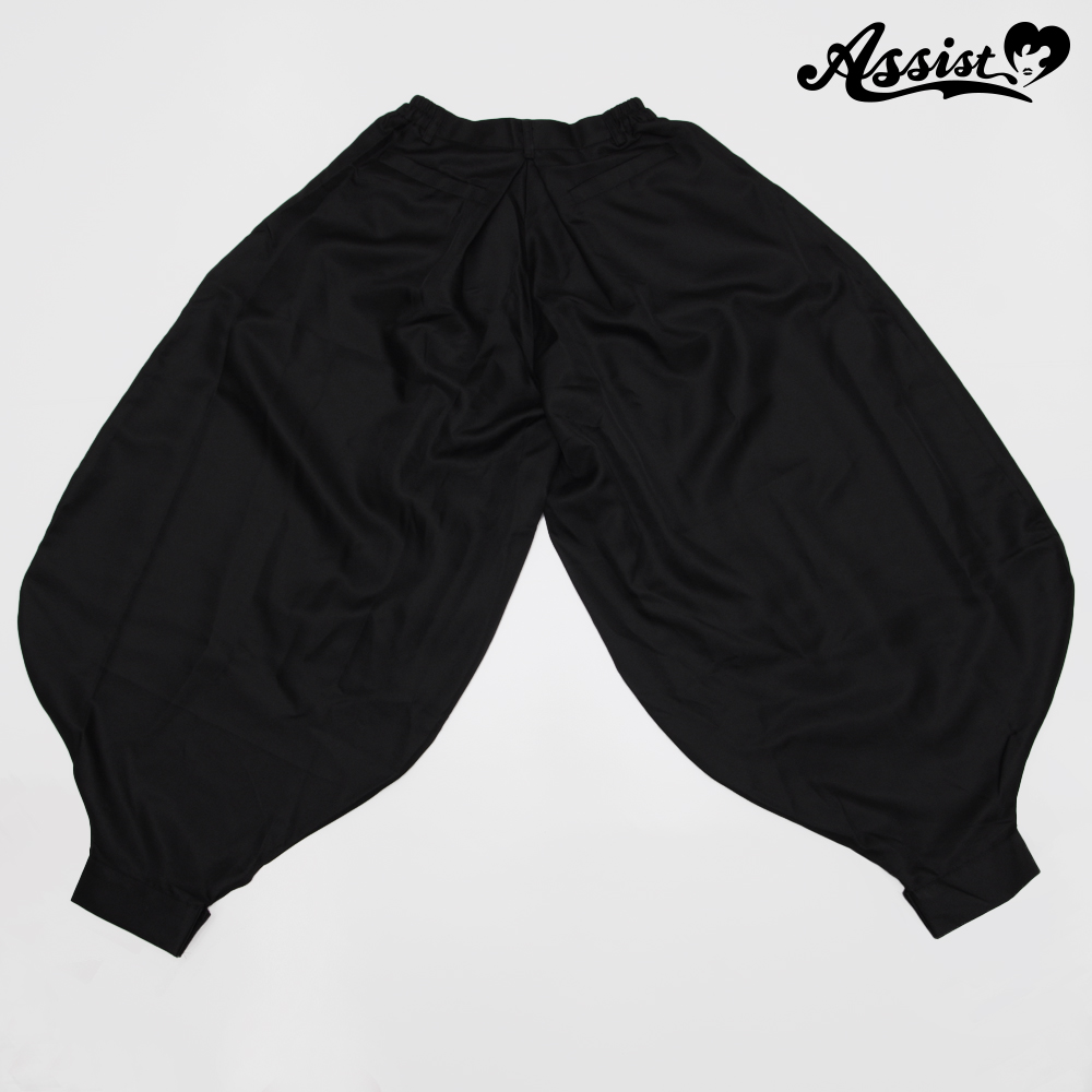 Ninja Style Pants Black S - Cosplay wig general specialty