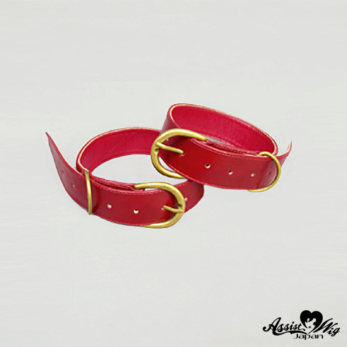 Combined boot belt 2 pieces　Red