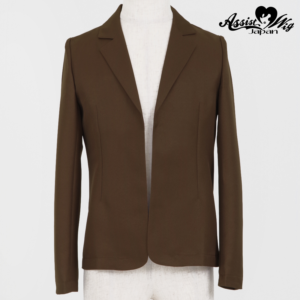 Color jacket (unfinished item)　Brown