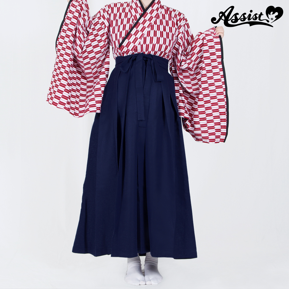 Color hakama (female specification)　Navy