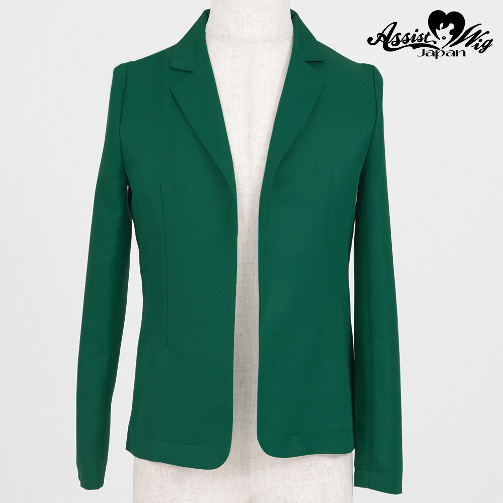 Color jacket (unfinished item)　Green