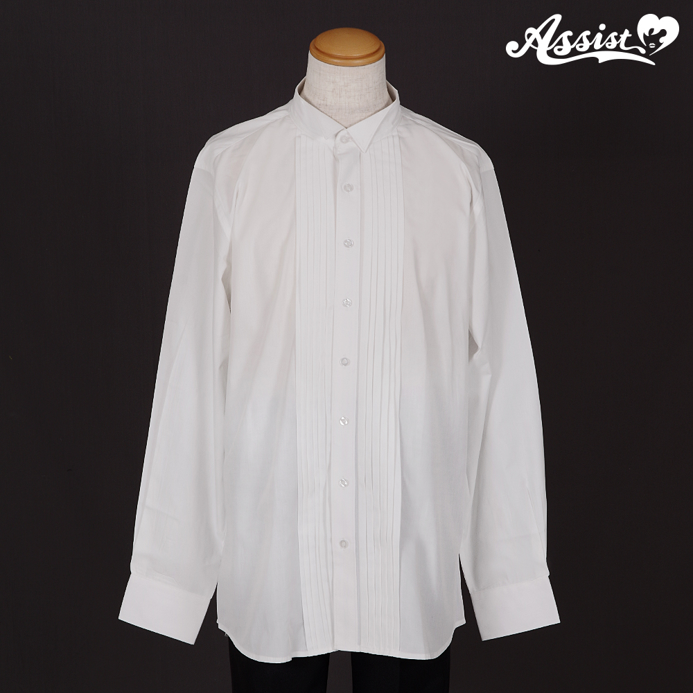 Wing shirt (tuck specification, long sleeves)
